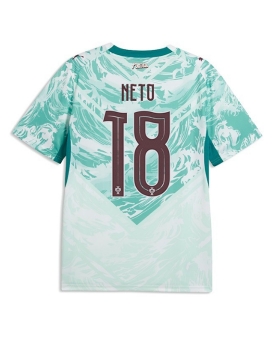Billige Fotballdrakt Portugal Pedro Neto #18 Replika Bortedrakt VM 2026 Kortermet Billige Fotballdrakt Portugal Pedro Neto #18 Replika Bortedrakt VM 2026 Kortermet